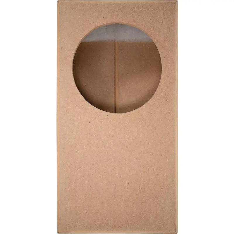 Sonance - LARGE ROUND ACOUSTIC ENCLOSURE - Visual Performance Enclosure for Select 8" In-Ceiling Speakers (Each) - Wood