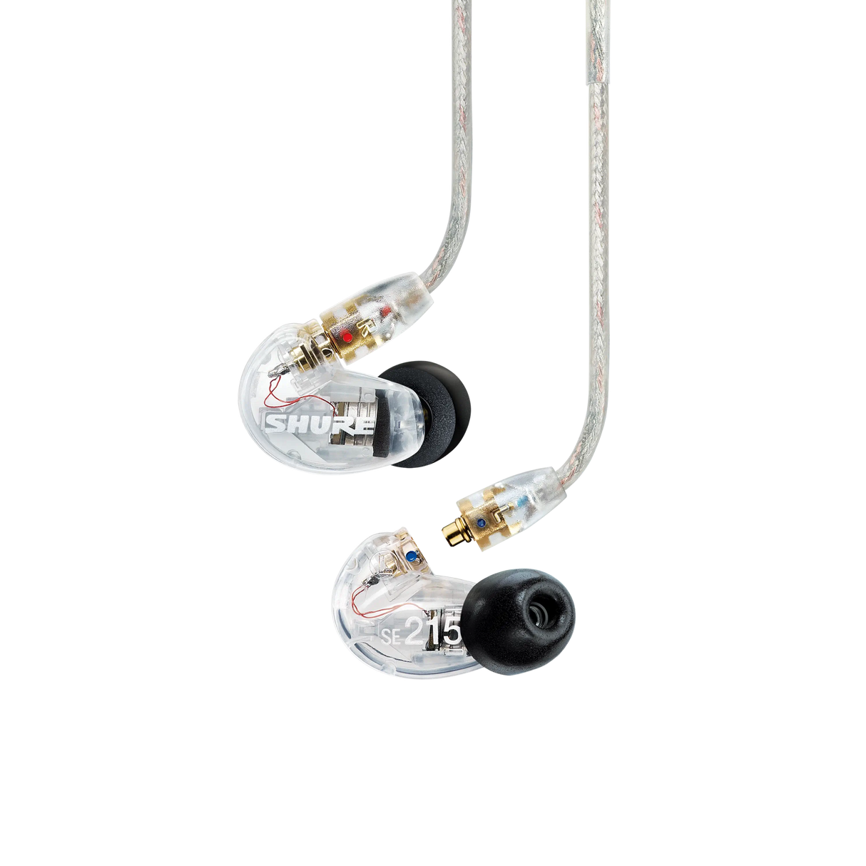 Shure SE215 Pro Sound-Isolating Earphones (Black) - SE215-K Microphones Shure