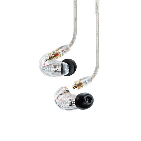 Shure SE215 Pro Sound-Isolating Earphones (Black) - SE215-K Microphones Shure