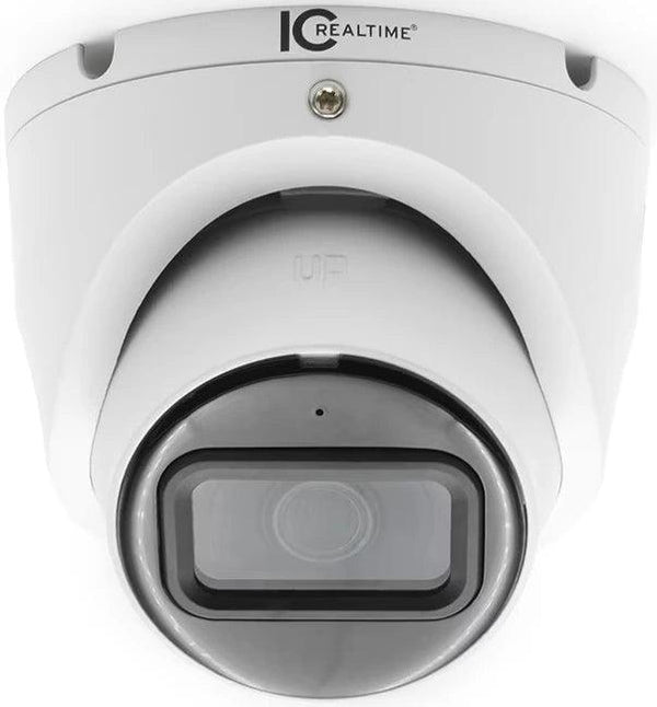 IC Realtime IPEG-E40F-IRW2 White 4MP Indoor/Outdoor Eyeball Dome Camera