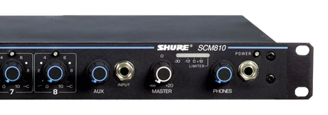 Shure SCM810 8-Channel Automatic Mixer Audio Components Shure