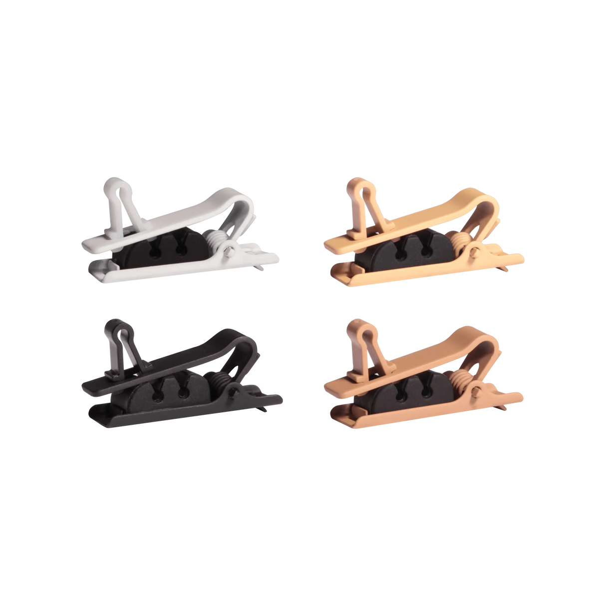 Shure RPM40STC/C – TwinPlex Single Tie Clip, Cocoa, 3-Pack Microphones Shure