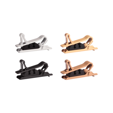 Shure RPM40STC/B SINGLE MOUNT BLACK TIE CLIP, QTY. 3 (Priced Individually, Must be purchase in quantities of 4) Microphones Shure