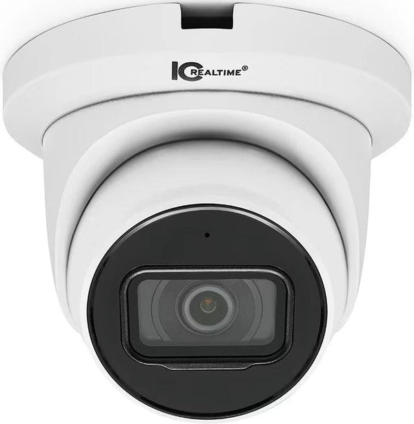 IC Realtime IPEL-E80F-IRW3 Indoor/Outdoor Eyeball Dome Camera, White