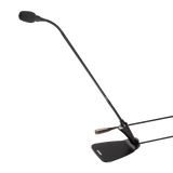 Shure CVG18D-B/C 18" Gooseneck Condenser Mic with Integrated Desktop Base Microphones Shure