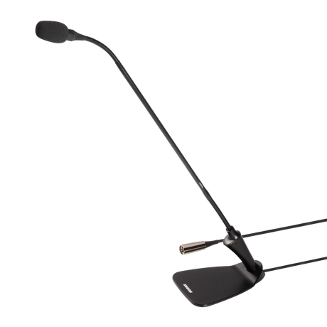 Shure CVG18D-B/C 18" Gooseneck Condenser Mic with Integrated Desktop Base Microphnes Shure