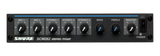 Shure SCM262 Stereo Mixer for use with 2 Microphones and 3 Stereo Sources, with Ducking and Phantom Power, AC only, Half Rack Space, Single and Dual Mount Microphones Shure