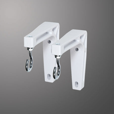 Draper 6 in Wall Brackets - White - 227212 Installation Hardware Draper