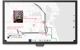 ClearTouch CTI-7086XE-UH20 86" 7000XE Interactive Flat Panel Display Interactive Displays ClearTouch