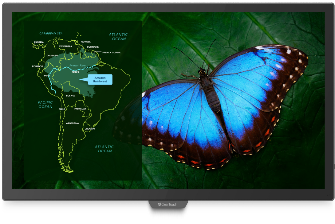 ClearTouch CTI-7086XE-UH20 86" 7000XE Interactive Flat Panel Display Interactive Displays ClearTouch