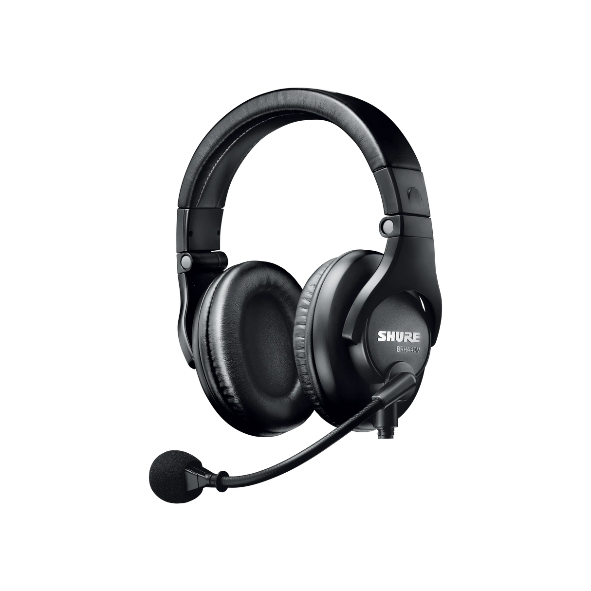 Shure BRH440M-LC Dual-Sided Broadcast Headset, less cable Microphones Shure