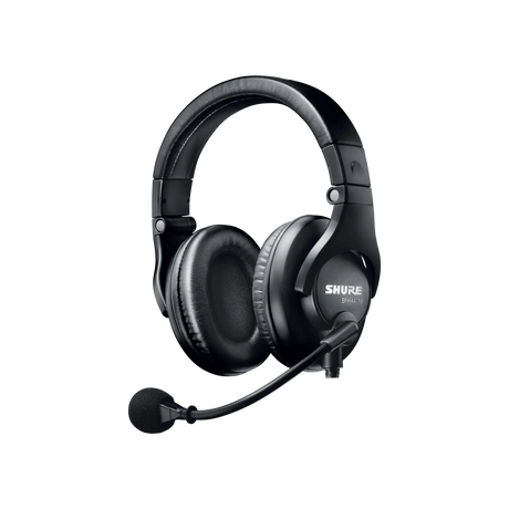 Shure BRH440M-LC Dual-Sided Broadcast Headset, less cable Microphones Shure