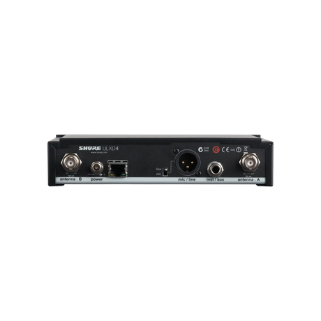 Shure Single Digital Wireless Receiver (530-602 MHz) - ULXD4GV=-H50 Audio Components Shure