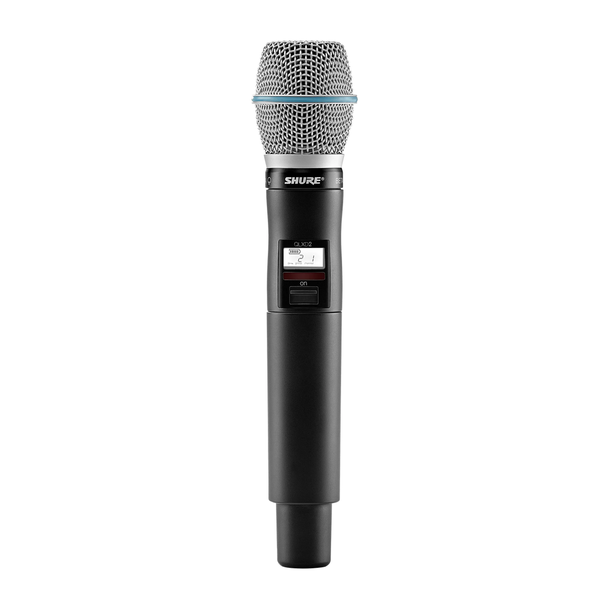 Shure QLXD2/B58 Handheld Transmitter with Beta®58A Microphone Microphones Shure
