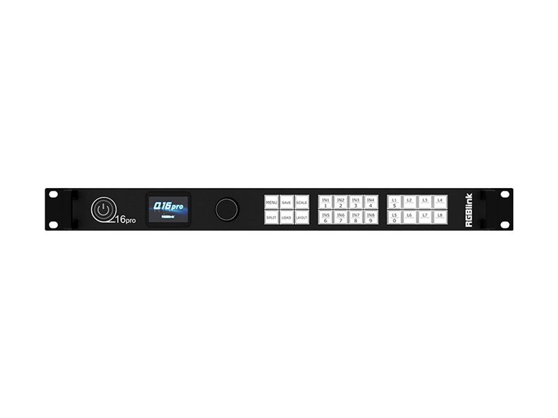 RGBlink Q16pro Gen2 1U(4K Standard No.2) – Q16pro Gen2 1U Multi-Canvas Video Wall Processor Video Wall Processors RGBlink