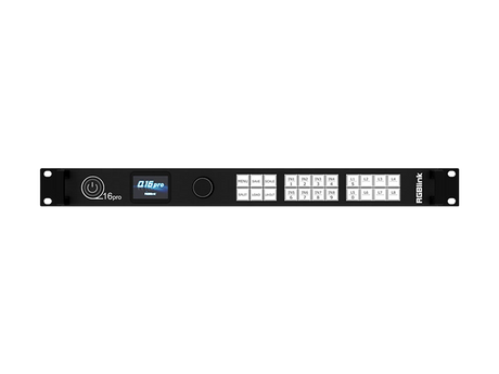 RGBlink Q16pro Gen2 1U(4K Standard No.2) – Q16pro Gen2 1U Multi-Canvas Video Wall Processor Video Wall Processors RGBlink