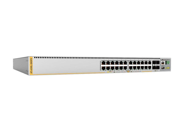 Allied Telesis AT-X530L-28GPX-90 L3 STACKABLE SWITCH 24X 10/100/1000-T POE+ 4X SFP+ PORTS A