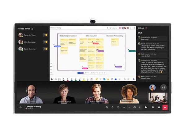 Microsoft VYB-00001 Surface Hub 3 for Business - 85" LCD - Intel Core i5 - 32 GB - In-cell Touch - Touchscreen - 16:9 Aspect Ratio - 3840 x 2160 - LED - 2160p - USB - HDMI - Bluetooth - Windows 11 IoT Enterprise - (TAA Compliant)