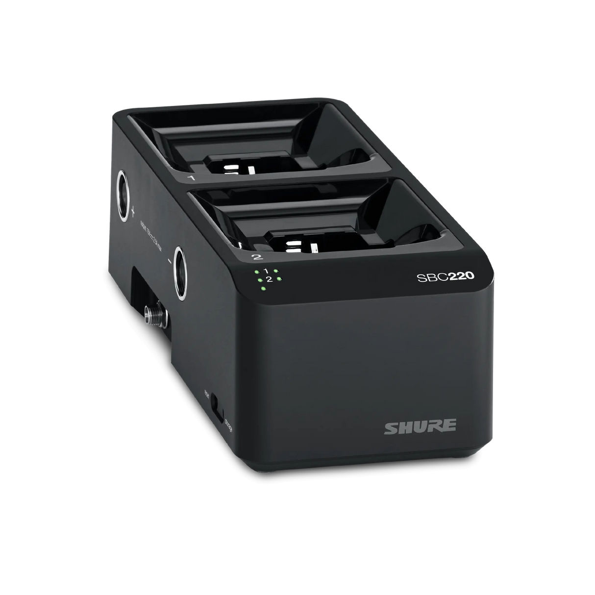 Shure SBC220 2-Bay Networked Docking Charger Battery Shure
