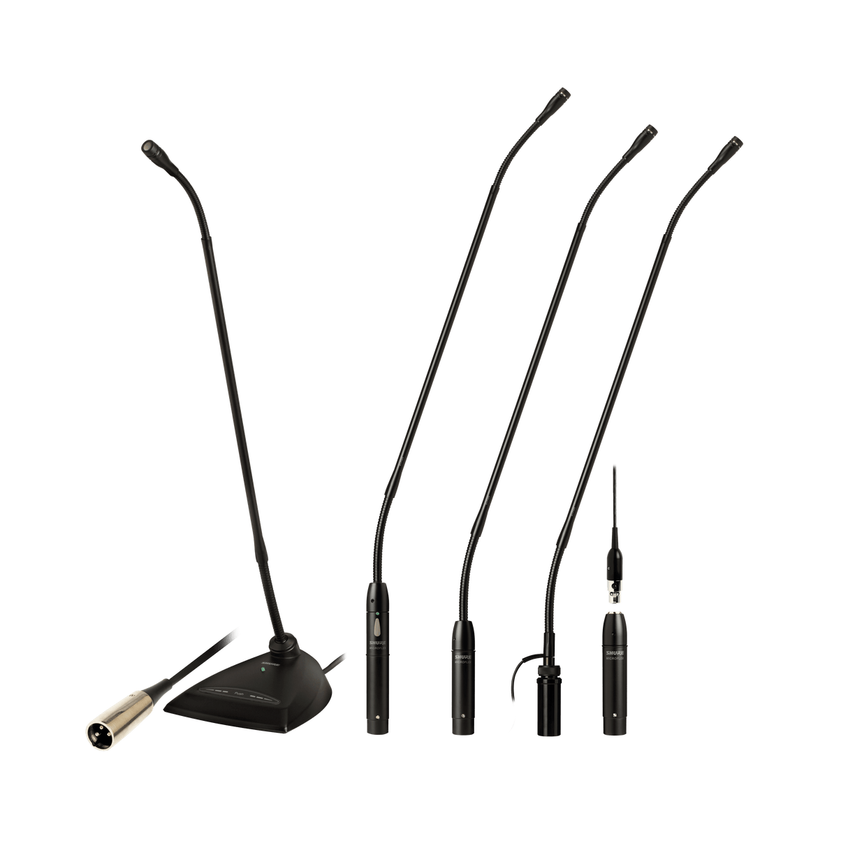 Shure MX418SC 18" Gooseneck Microphone Cardioid with Mute Switch Microphones Shure