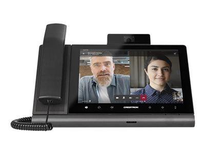 Crestron Flex 10 in. Video Desk Phone with Handset for Microsoft Teams® Software - UC-P10-T-C-HS