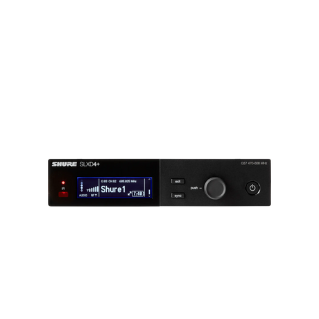 Shure SLXD4 Digital Wireless Receiver Microphones Shure