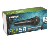Shure PGA58BTS – Vocal Microphone with Stand Microphones Shure