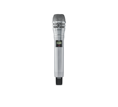 Shure ADX2FD/K8B Digital Handheld Wireless Microphone Transmitter with KSM8 Capsule (Black) Microphones Shure