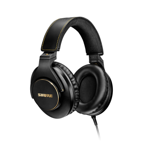 Shure Closed-Back Over-Ear Professional Monitoring Headphones - SRH840A Headphones Shure