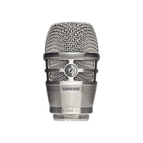 Shure RPW170 KSM8 Dualdyne Cardioid Dynamic Wireless Microphone Capsule (Nickel) Microphnes Shure
