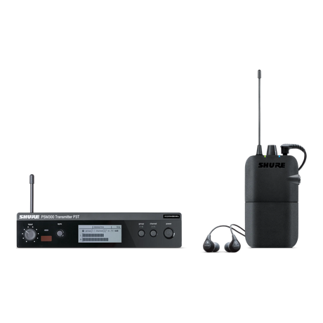 Shure P3TRA215CL PSM300 Wireless In-Ear Monitor System Microphones Shure