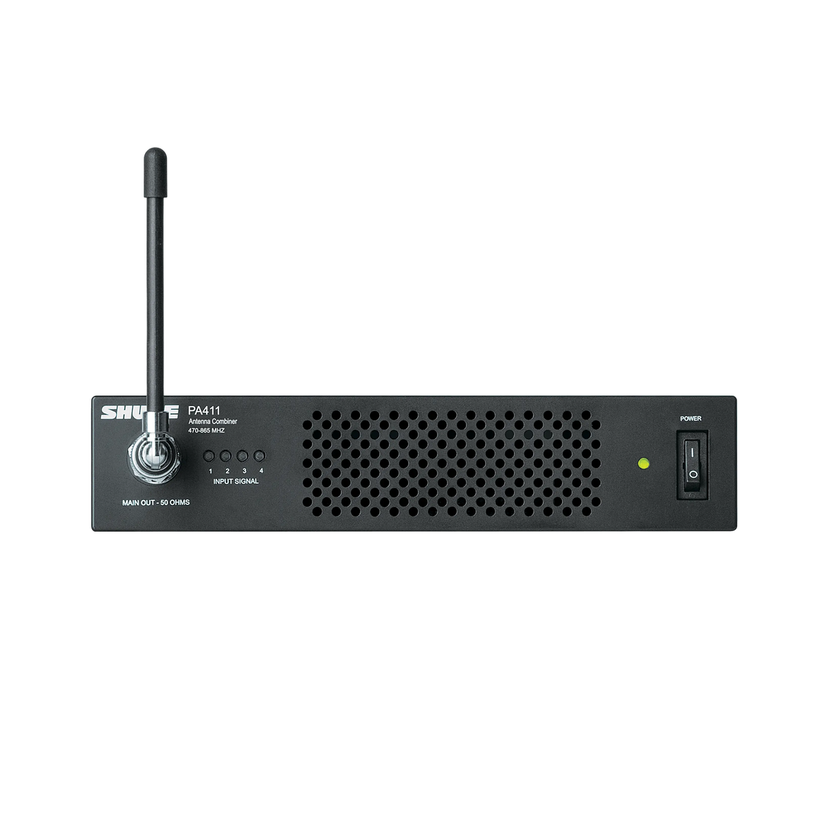 Shure PA411 Four Port Antenna Combiner Microphones Shure