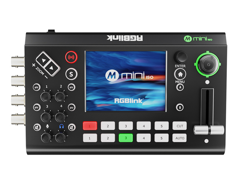 RGBlink mini-ISO – Live Streaming Video Switcher Video Mixers RGBlink