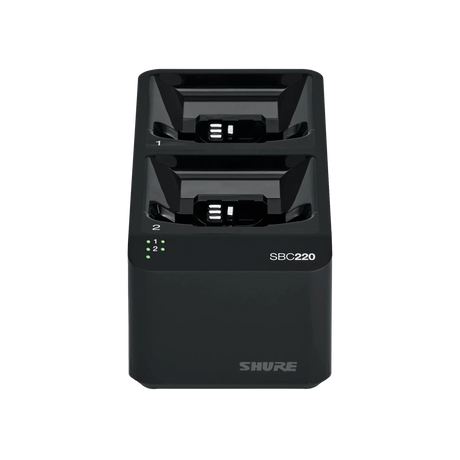 Shure SBC850-US 8-Bay Networked Charging Station with Power Supply Battery Shure
