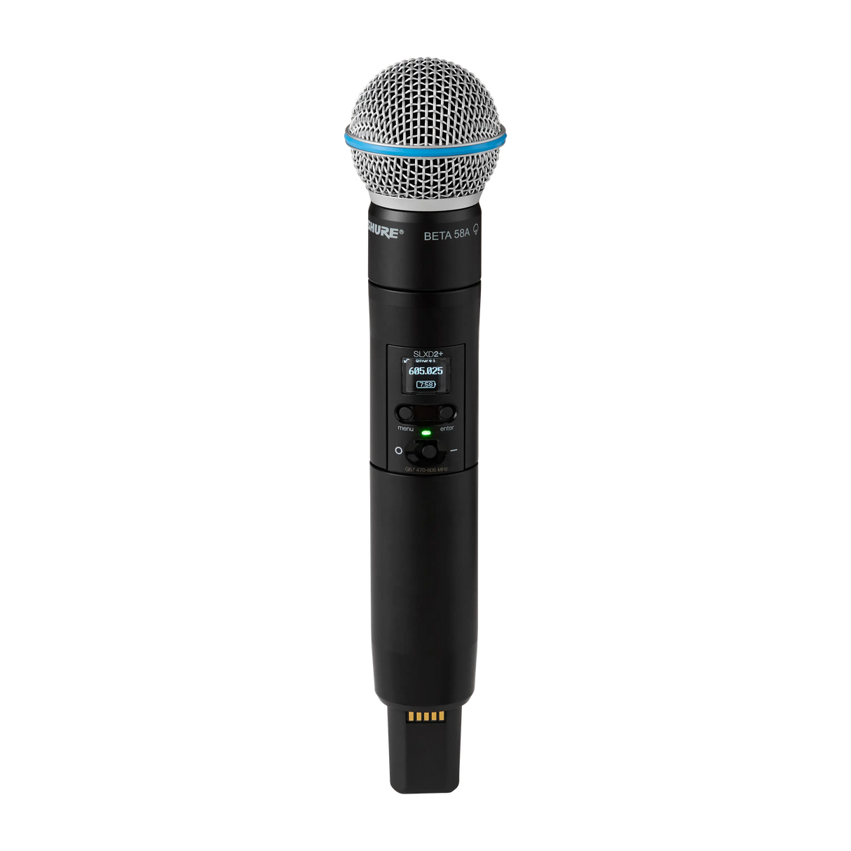 Shure SLXD1 – Digital Wireless Bodypack Transmitter (H55 Band) Microphones Shure