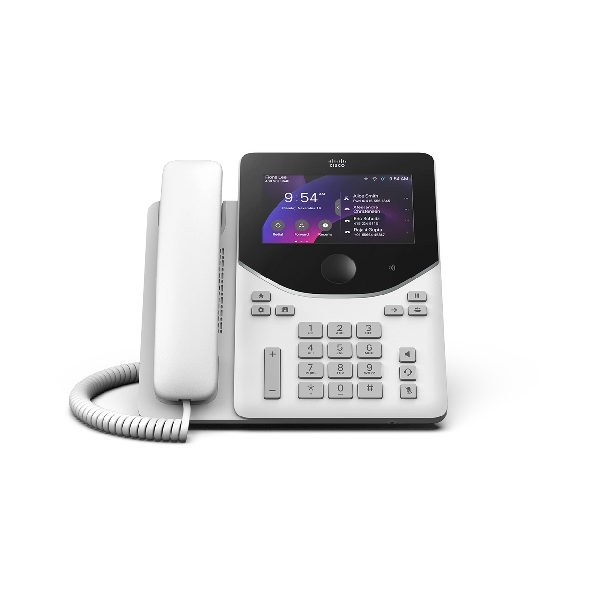 Cisco Desk Phone 9851, First Light