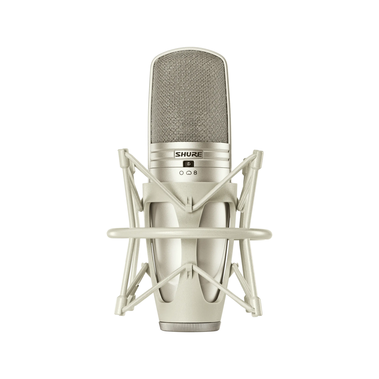 Shure KSM44A/SL Multi-Pattern, Large Diagphragm, Side-Address Condenser Studio Microphone (Cristal) Microphones Shure