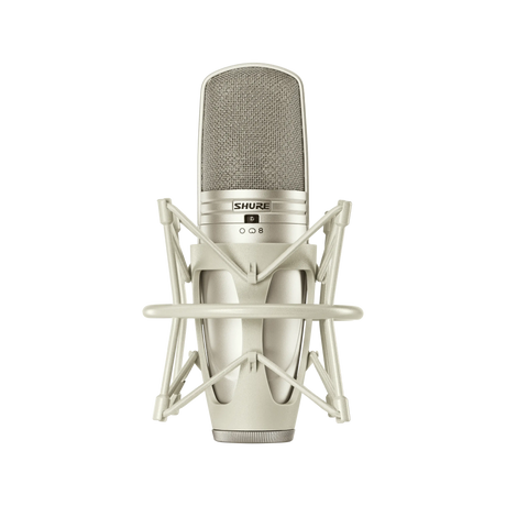 Shure KSM44A/SL Multi-Pattern, Large Diagphragm, Side-Address Condenser Studio Microphone (Cristal) Microphnes Shure