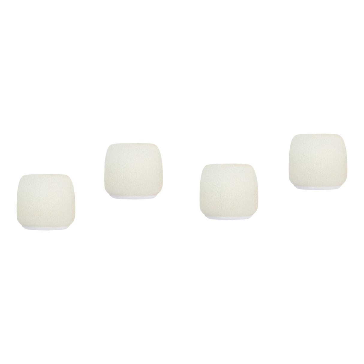 Shure ACVO4WS-W White Foam Windscreen for Centraverse Overhead Condenser Microphones (Contains Four) Microphones Shure