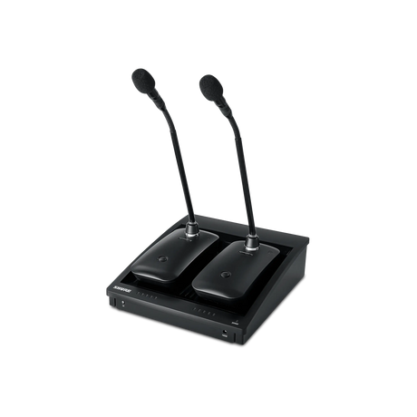 Shure SBC250 2-Bay Networked Charging Station (Global, No Power Supply) Battery Shure