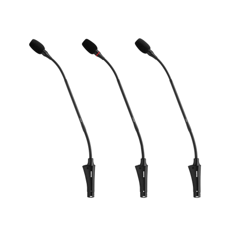 Shure CVG12-B/C Centraverse Cardioid Gooseneck Microphone for Installations (12") Microphnes Shure