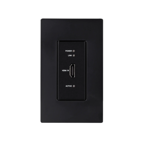 AVPro Edge AC-CXWP-150-BKT-B – 150M HDMI Wall Plate Kit (Black) Video Transmitters AVPro Edge