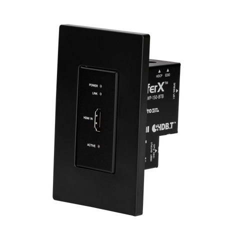 AVPro Edge AC-CXWP-150-BKT-B – 150M HDMI Wall Plate Kit (Black) Video Transmitters AVPro Edge