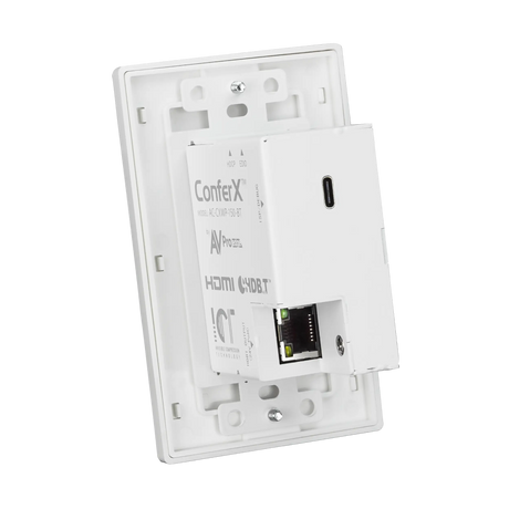 AVPro Edge AC-CXWP-150-BKT – 150M HDMI Wall Plate Kit (White) Video Transmitters AVPro Edge
