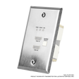AVPro Edge AC-CXWP-LPDH-CCS – Steel Dual HDMI Wall Plate Faceplate Video Transmitters AVPro Edge