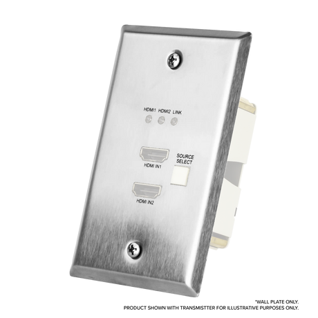 AVPro Edge AC-CXWP-LPDH-KIT – Low-Profile Dual HDMI Wall Plate Kit Video Transmitters AVPro Edge
