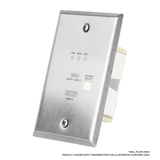 AVPro Edge AC-CXWP-LPDHU-CCS – Steel HDMI USB-C Wall Plate Faceplate Video Transmitters AVPro Edge