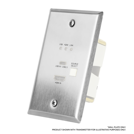 AVPro Edge AC-CXWP-LPDHU-KIT – Low-Profile HDMI/USB-C Wall Plate Kit Video Transmitters AVPro Edge