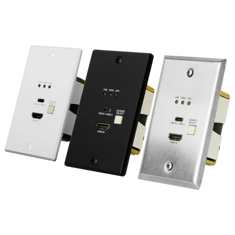 AVPro Edge AC-CXWP-LPDHU-KIT – Low-Profile HDMI/USB-C Wall Plate Kit Video Transmitters AVPro Edge