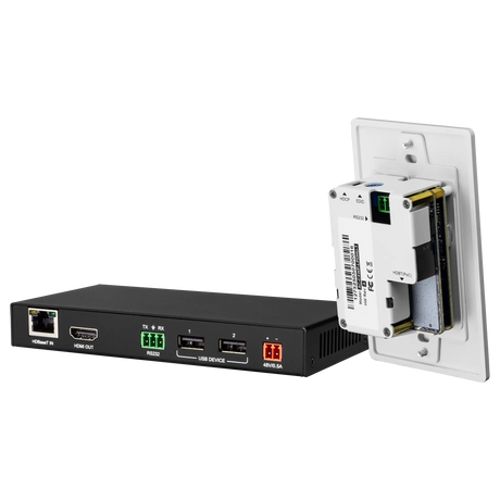 AVPro Edge AC-CXWP-LPDHU-KIT – Low-Profile HDMI/USB-C Wall Plate Kit Video Transmitters AVPro Edge